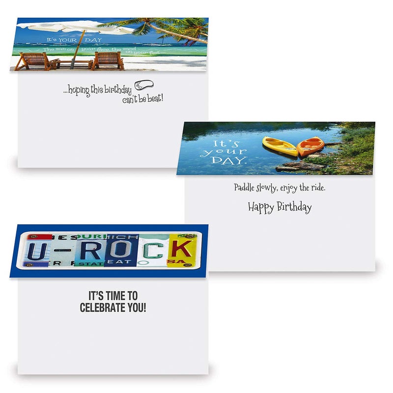 Current Festive Mega Birthday Greeting Card Value Pack â€“ Set of 36 (18 Designs), Large 5 x 7 inches, Envelopes Included - Image 4